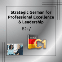 silver german b2+/c1: professional language excellence